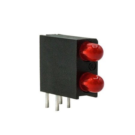 DIALIGHT Led Circuit Board Indicators Red Diffused Low Current 553-0211F